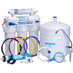 Five-stage reverse osmosis drinking water system