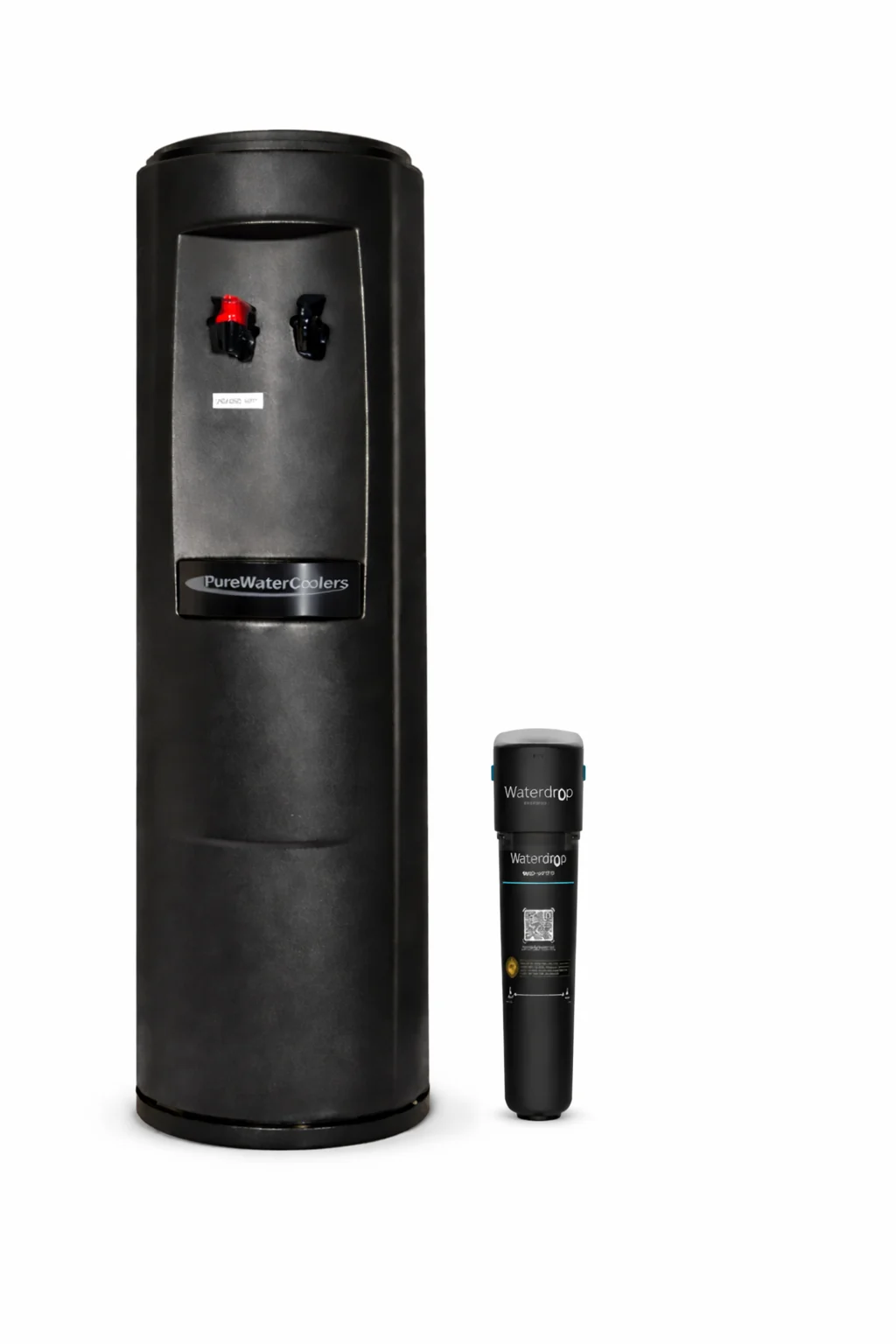 Bottleless hot and cold point-of-use water cooler